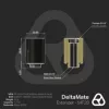 Thermal Grizzly DeltaMate Extender Fitting MF28 - nichel lucido, confezione da 6