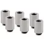 Thermal Grizzly DeltaMate Extender Fitting MF28 - nichel lucido, confezione da 6