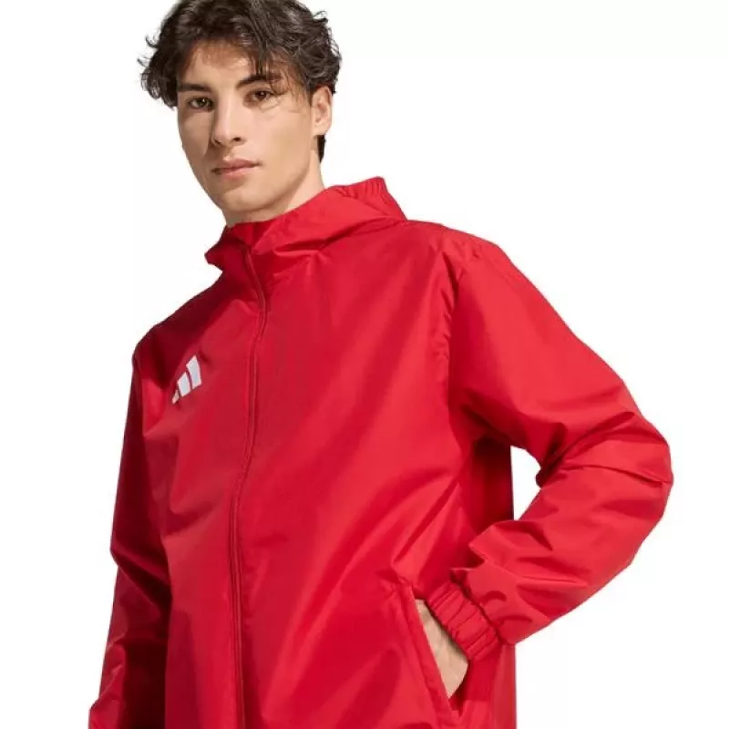 adidas Entrada 26 giacca all weather uomo rosso XL
