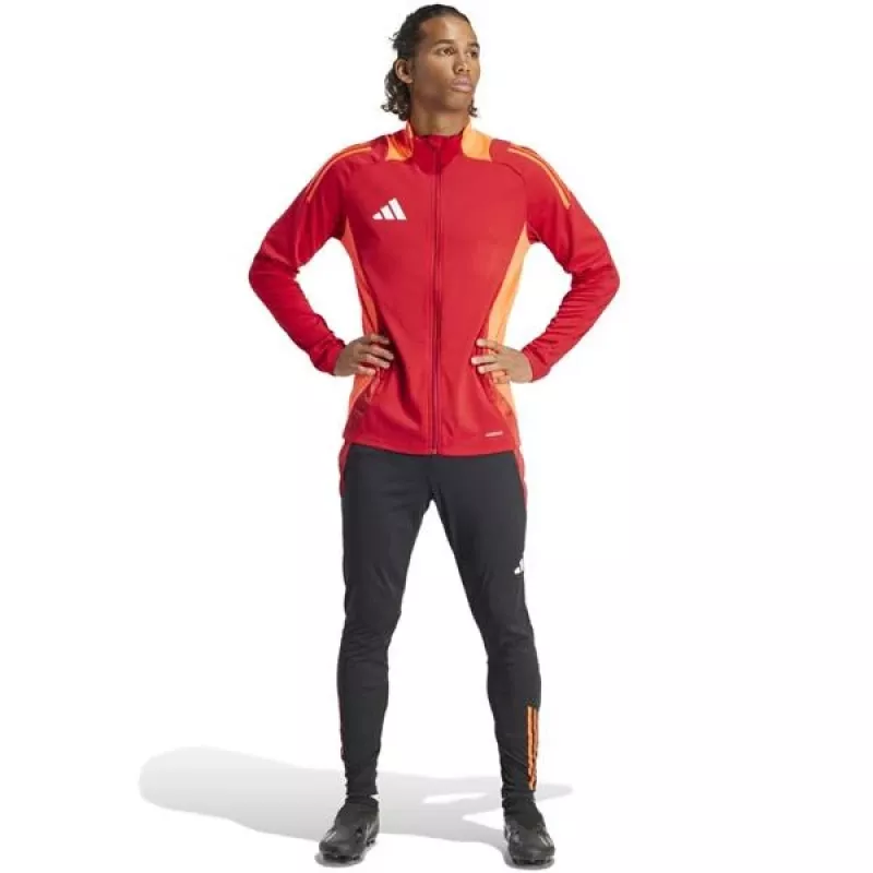 adidas Tiro 24 Competition felpa uomo rosso-arancio IP1875