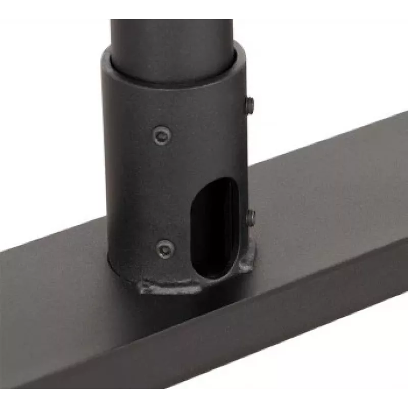 B-TECH AV SYSTEM X - carrello universale a basso profilo per schermi piatti (VESA 600 x 400) - 0,75 m, colonne Ø50 mm