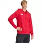 adidas Entrada 26 Full-Zip Hoody uomo rosso 2XL