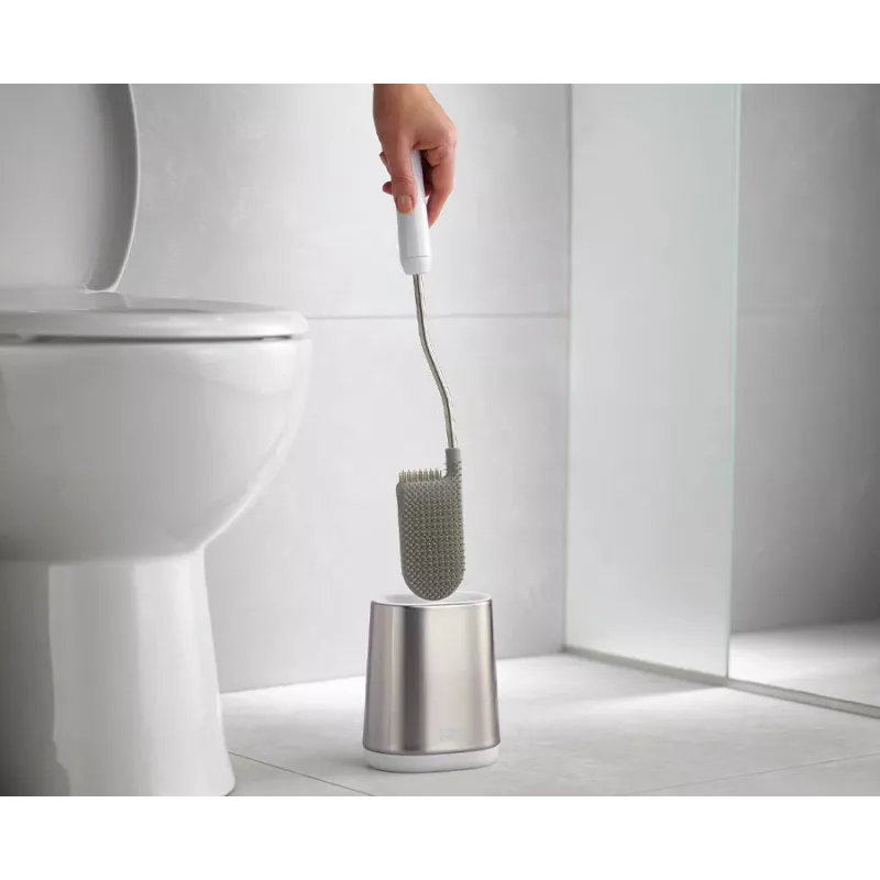 Joseph Joseph Flex Lite scovolino per WC acciaio