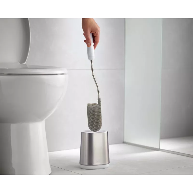 Joseph Joseph Flex Lite scovolino per WC acciaio