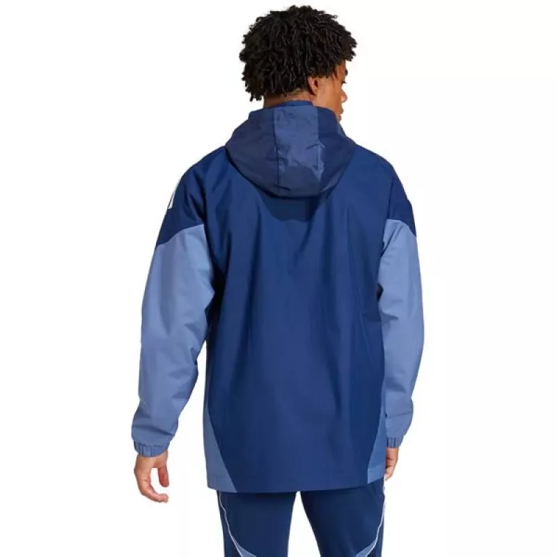 adidas Tiro 25 Competition giacca all weather uomo navy S