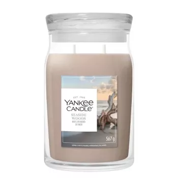 Yankee Candle Signature Seaside Woods Candela profumata in barattolo grande 567 g