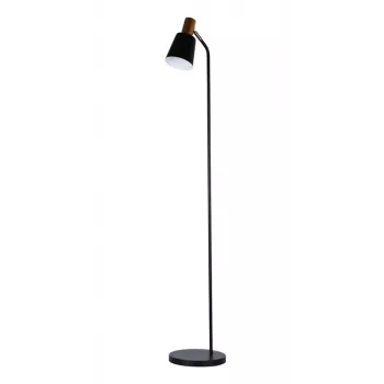 DAVI Lampada da terra ML68915B-1 E27 nero 40W