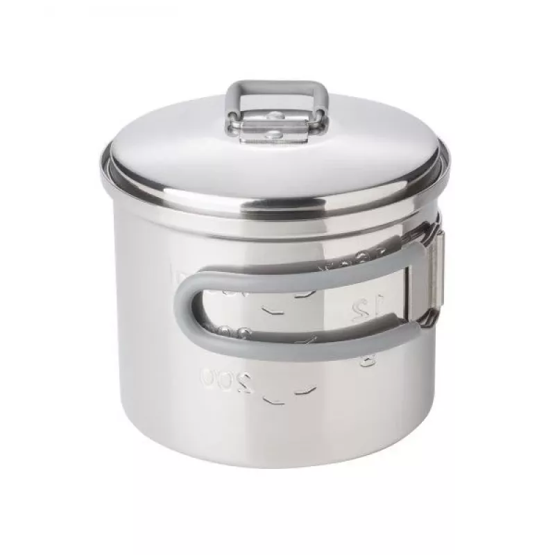 ESBIT PT625ST Pentola da campeggio 0,625 L acciaio inox