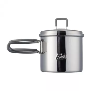 ESBIT PT625ST Pentola da campeggio 0,625 L acciaio inox