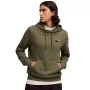 Puma ESS 2 Color Small No.1 Logo Hoodie verde oliva uomo taglia L