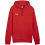PUMA Team Goal Casuals felpa con cappuccio rossa 658618 01 taglia S