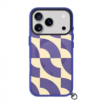 Custodia LAUT Keyko Pop per iPhone 17 Pro Max, Indigo Tide