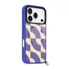 Custodia LAUT Keyko Pop per iPhone 17 Pro Max, Indigo Tide