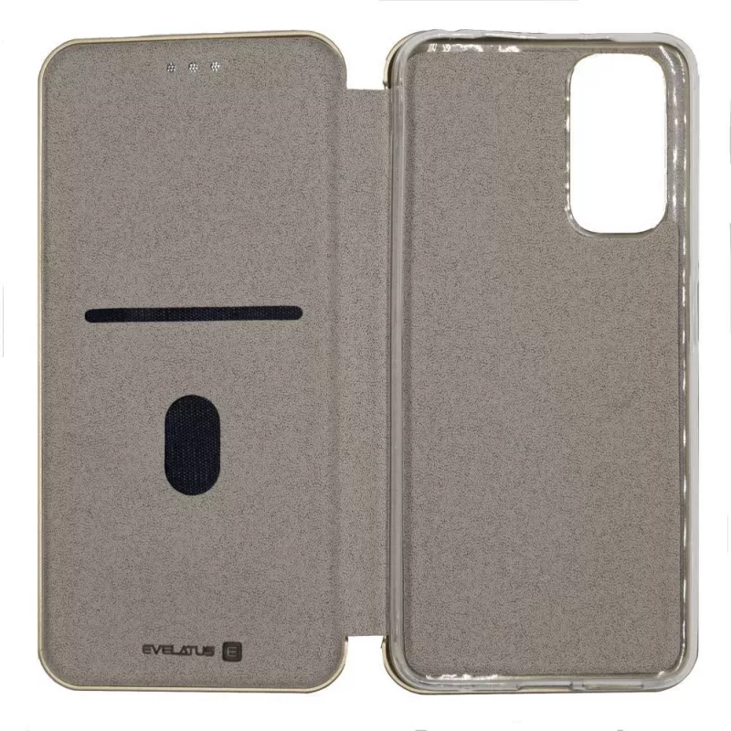 Evelatus custodia a libro per Samsung Galaxy A53 5G oro