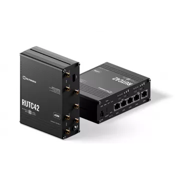 Teltonika Networks RUTC42 (UK) router industriale 4G/Wi-Fi 6 dual-band