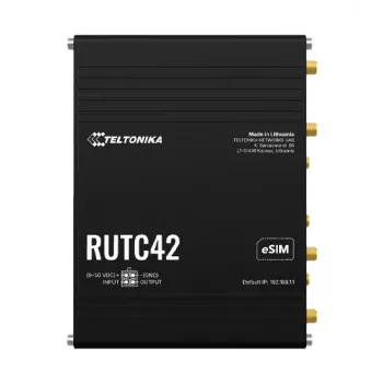 Teltonika Networks RUTC42 (UK) router industriale 4G/Wi-Fi 6 dual-band