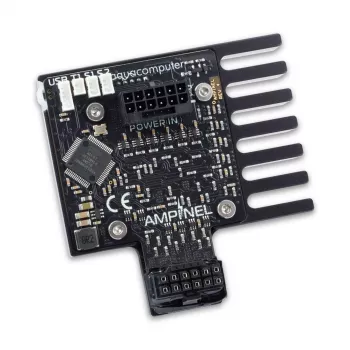 Aqua Computer AMPINEL 12V-2x6 gestione alimentazione scheda grafica, 650 W, OLED, RGBpx - Tipo B