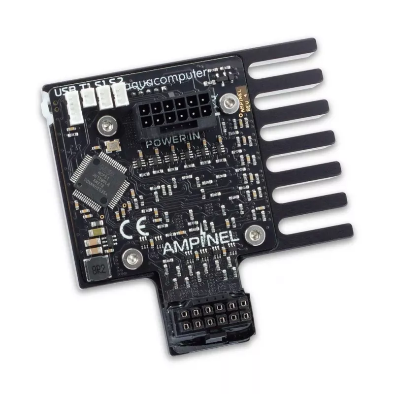 Aqua Computer AMPINEL 12V-2x6 gestione alimentazione scheda grafica, 650 W, OLED, RGBpx - Tipo B
