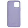 Evelatus custodia in silicone Premium Soft Touch per Apple iPhone 12 Pro Max lilla pallido