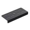 VIRPIL Controls piastra di prolunga per supporto sedia, 140mm - nero