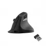 Keychron M5-A29 Verticale PixArt 3311 1K Nero Mouse da Gaming Ergonomico Wireless