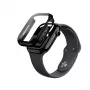 AMAZINGTHING Radix Glass Case con vetro temperato per Apple Watch 46mm, nero