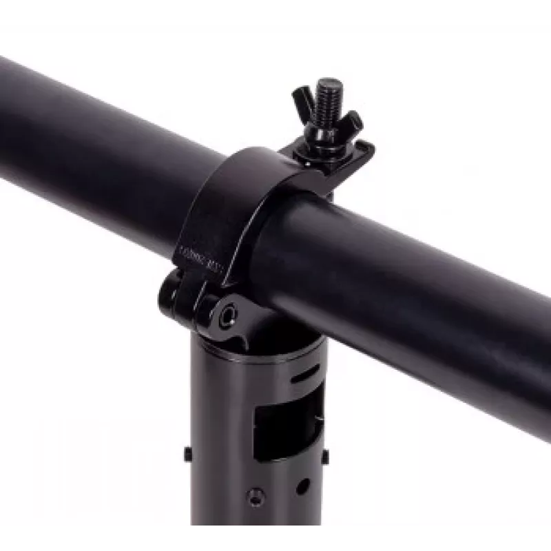B-TECH AV SYSTEM 2 - Supporto a morsetto per truss per aste Ø50mm (Nero)