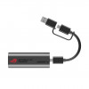 ASUS ROG USB-C10G adattatore Ethernet 10G 2-in-1 con connettore USB-C e USB-A, Plug & Play, compatto e ideale per i viaggi
