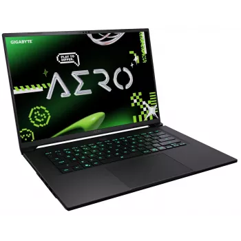 Gigabyte AERO X16 4PHN4EEC64AH laptop 16 pollici OLED QHD+ - AMD Ryzen 9 AI 465, 16GB DDR5, 1TB SSD, GeForce RTX 5070, Windows 11 Home, bianco