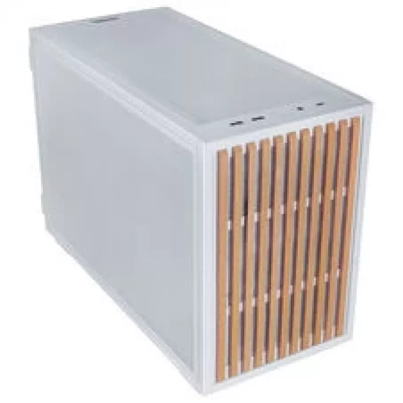 Lian Li DAN Cases B4 Wood Edition case Micro-ATX - faggio, bianco