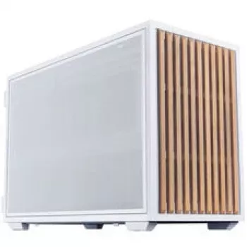 Lian Li DAN Cases B4 Wood Edition case Micro-ATX - faggio, bianco
