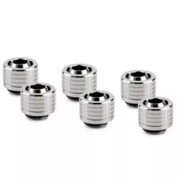 Thermal Grizzly DeltaMate raccordo a compressione, ottone - nichel lucido, ST13, confezione da 6