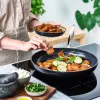 GreenPan Barcelona set padelle 3 pezzi 20/24/28 cm nero ceramica antiaderente