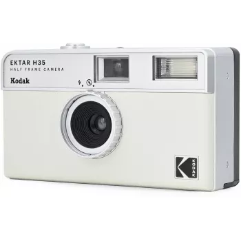 Kodak Ektar H35 fotocamera half-frame 35mm - bianco/grigio