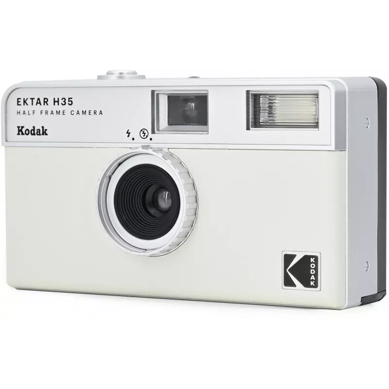 Kodak Ektar H35 fotocamera half-frame 35mm - bianco/grigio
