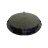 Copertura da giardino per scarico 780PE-B A15 nero HDPE chiusino