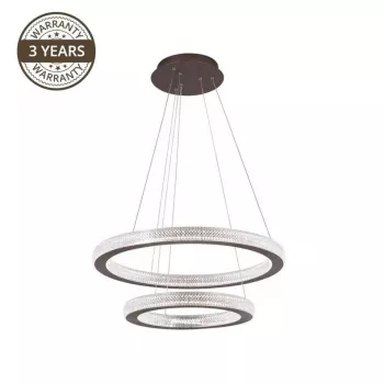 Lampada a sospensione Rich 19111-M 63W LED cromo