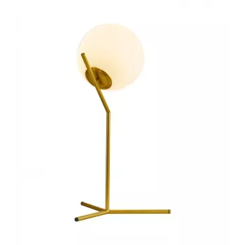 Lampada da tavolo Raile E27 oro