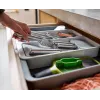 Joseph Joseph DrawerStore organizer estensibile per posate, grigio
