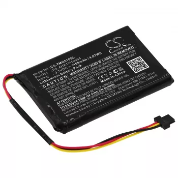 Cameron Sino batteria ricaricabile per TomTom GO 510/520, VIA 62