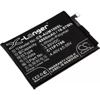 Cameron Sino batteria ricaricabile Li-Polymer 5000 mAh per ASUS Zenfone Max Pro M1/M2 (C11P1706, 0B200-02870200, CS-AUM100SL)