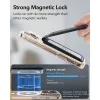ESR Classic RFID Magnetic Wallet Stand compatibile MagSafe, Carbon Fiber nero