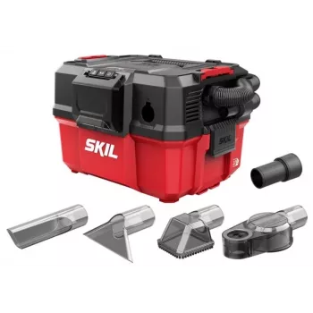 Aspirapolvere a batteria 3168CA 20V BL - 30.000 Pa motore brushless, 60 min. di autonomia, filtrazione HEPA, touchscreen LED, convertibile in aspirabriciole