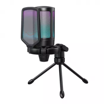 FIFINE A6V AMPLIGAME Microfono a condensatore USB RGB nero