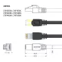UNITEK Cavo patch Ethernet Cat.7 S/FTP 2,0 m, 10 Gbit/s, 600 MHz, connettori RJ45 placcati oro, nero