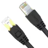 UNITEK Cavo patch Ethernet Cat.7 S/FTP 2,0 m, 10 Gbit/s, 600 MHz, connettori RJ45 placcati oro, nero