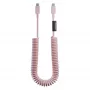Native Union Pop Cable USB-C su USB-C 2,4m 60W cavo intrecciato (Candy)