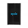 B-TECH AV Copertura posteriore regolabile per display da 55 pollici - nero