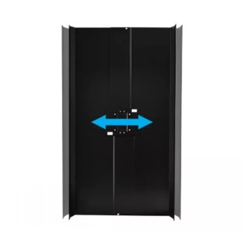 B-TECH AV Copertura posteriore regolabile per display da 55 pollici - nero