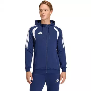 adidas Tiro 26 League felpa con cappuccio e zip integrale uomo, Navy Blue L